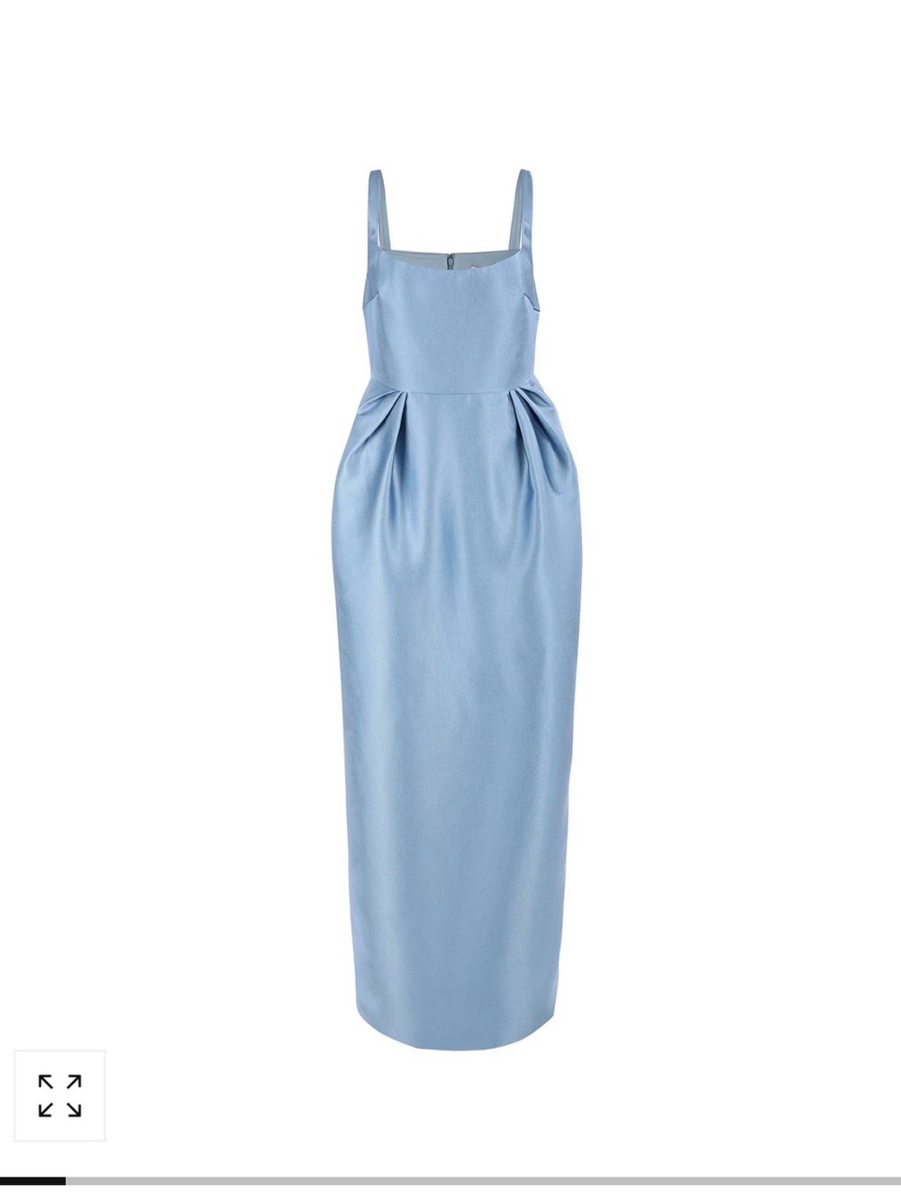 Maison Amory Tulip Dress in French Blue - Picture 3 of 6